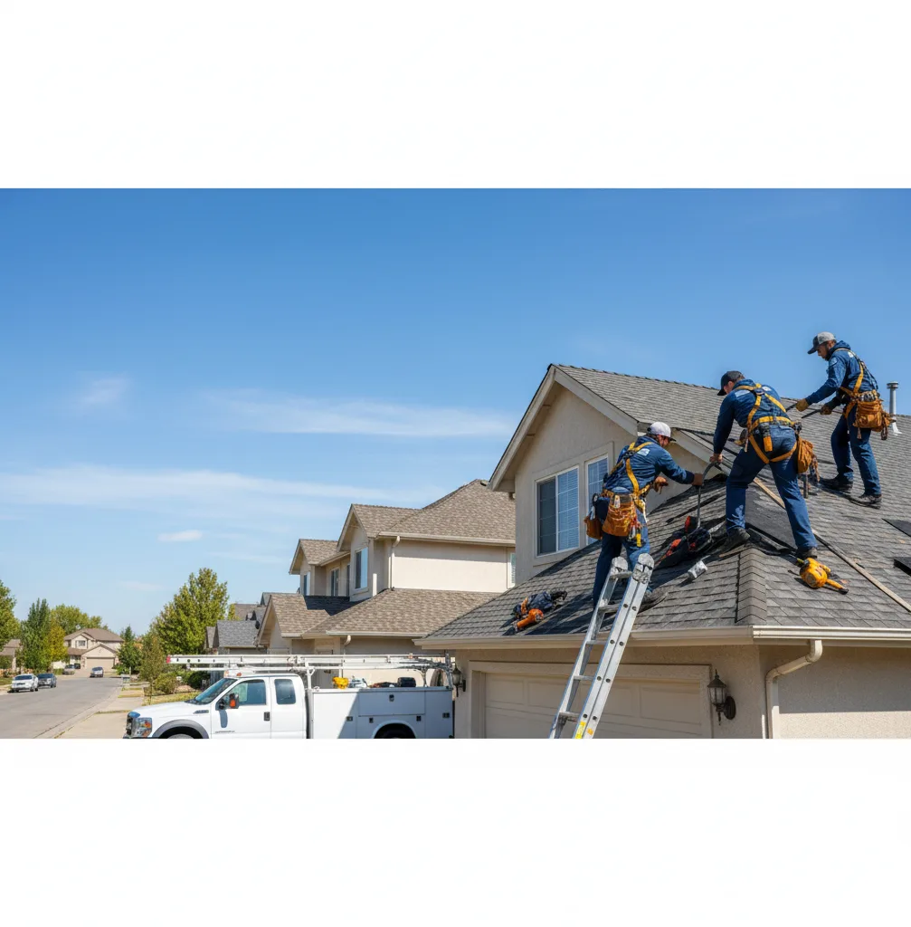 Roof Repair in Campbell Hall